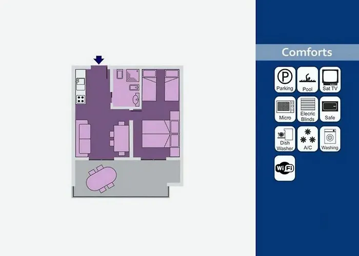 Relax And Unwind By The Pool In Lejlighed *